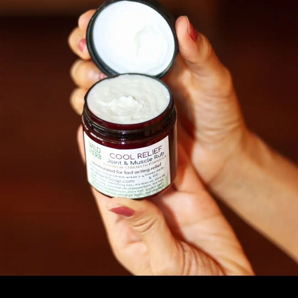 Cool Relief Joint & Muscle Rub - White